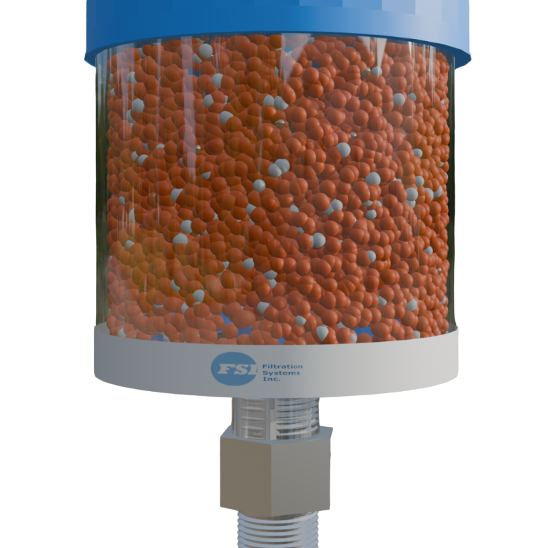 Desiccant Filter With or Without Valve
