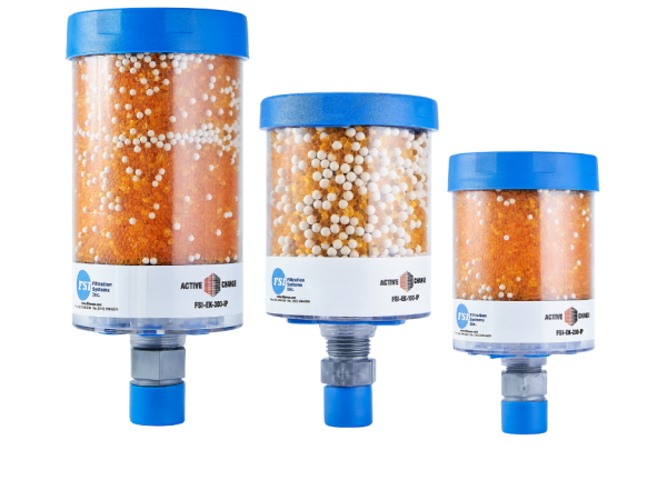 Dessicant Breather Filter with Valves