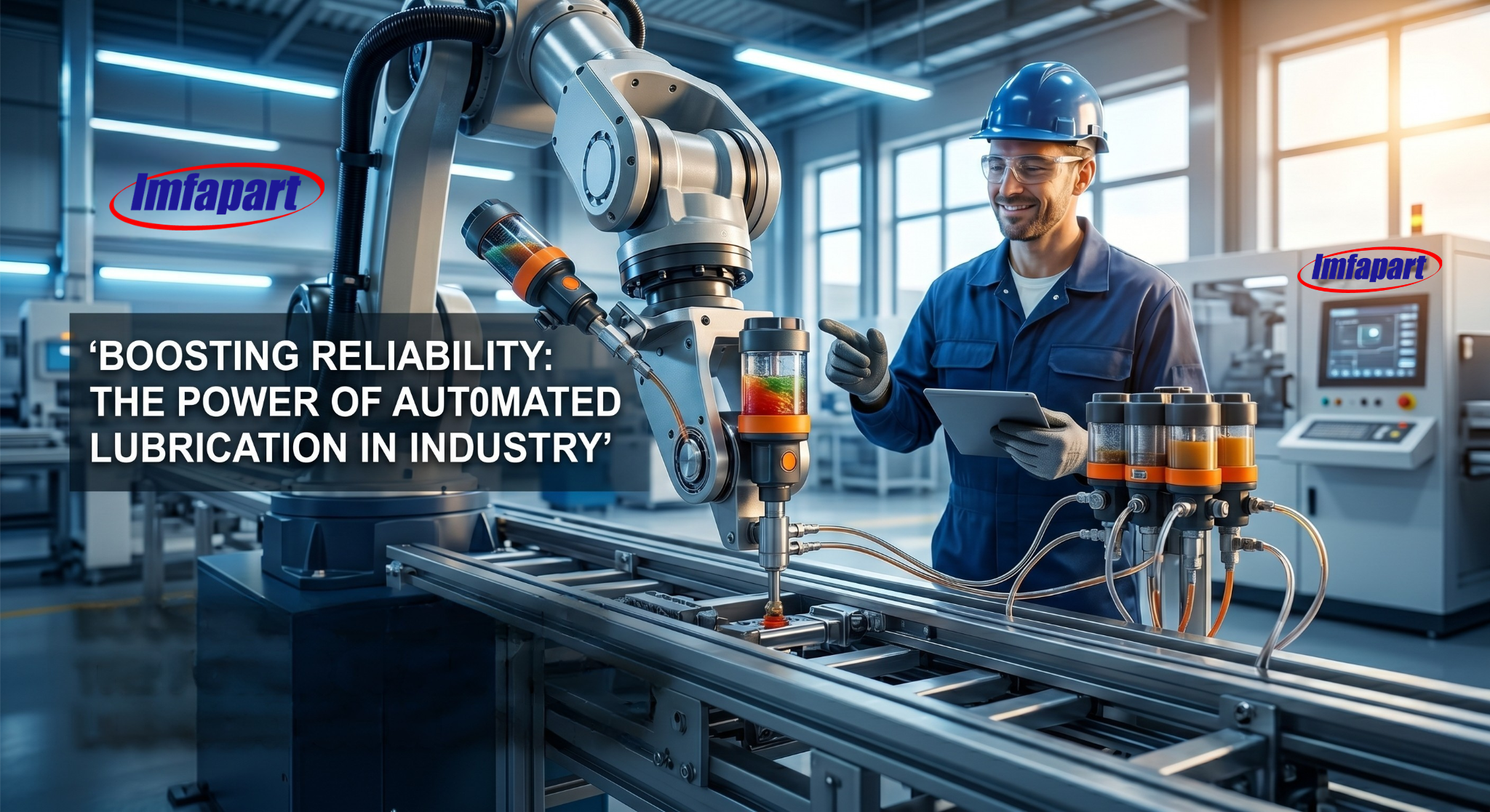 Installation of automatic lubricators for industrial equipment by Imfapart